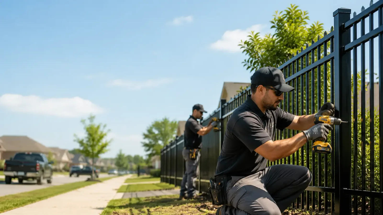 Metal Fence Installation in Regina, KY